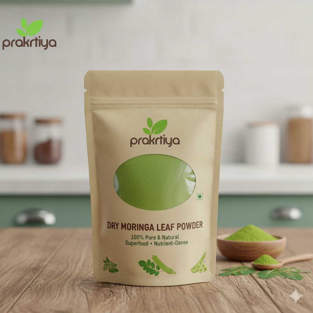 Prakrtiya Moringa Powder – Superfood for Energy & Wellness