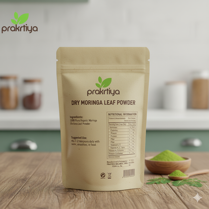 Prakrtiya Moringa Powder – Superfood for Energy & Wellness